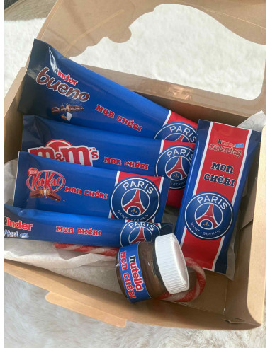 Box PSG de Noël personnalisée –...