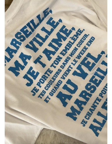 T-shirt Marseille Supporters – Homme