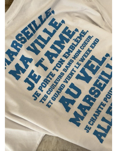 T-shirt Marseille Supporters – Femme