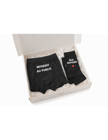 Box homme personnalisée  – Caleçon &...