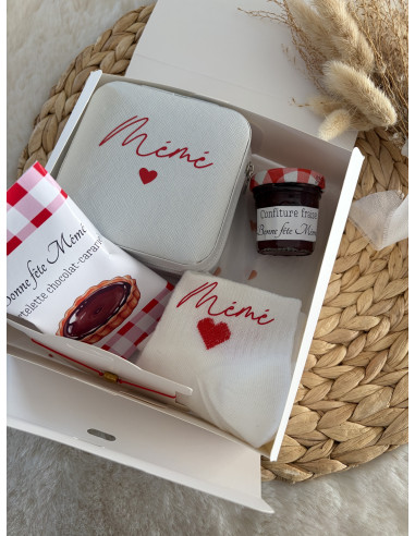 Box cadeau personnalisée mamie