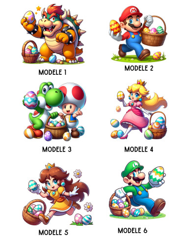 Box chocolat Pâques Mario / Luigi