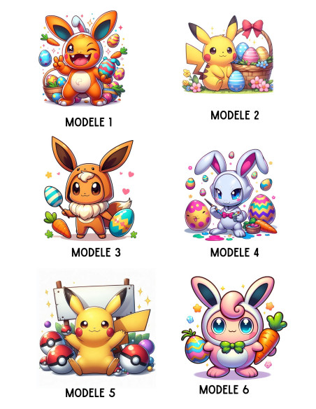 Box Pâques Pokémon personnalisée – Chocolats & surprises enfants