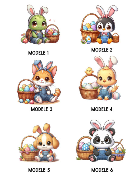 Box Pâques Animaix personnalisée – Chocolats & surprises enfants