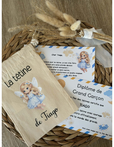 Le pochon de la Fée des tétines – personnalisé