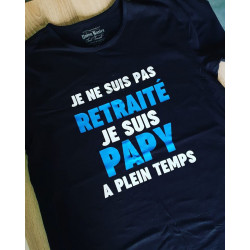 Je ne suis pas retraité je...
