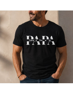 T-shirt personnalisé papa...