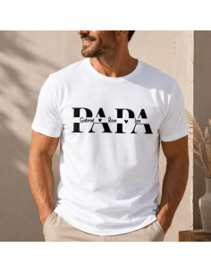 T-shirt personnalisé papa... 2