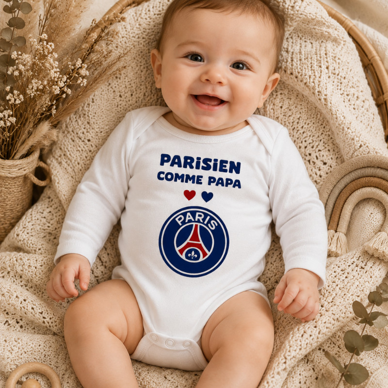 🎉 Body bébé personnalisé – Thème...