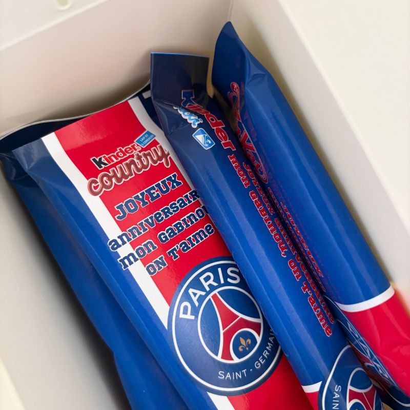 Box PSG personnalisée – Coffret...