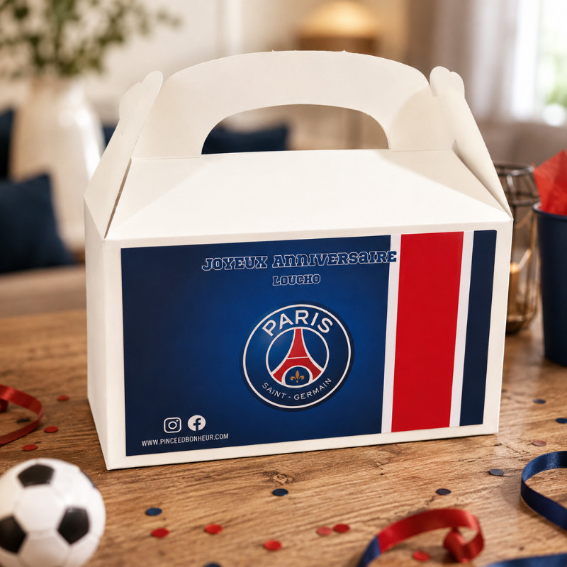 Box PSG personnalisée – Coffret...