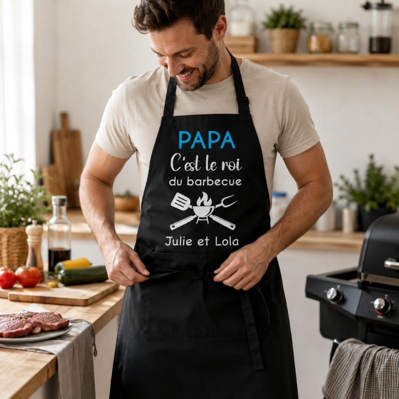 Tablier personnalisé « Papa c'est le...
