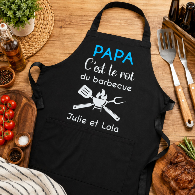 Tablier personnalisé « Papa c'est le...