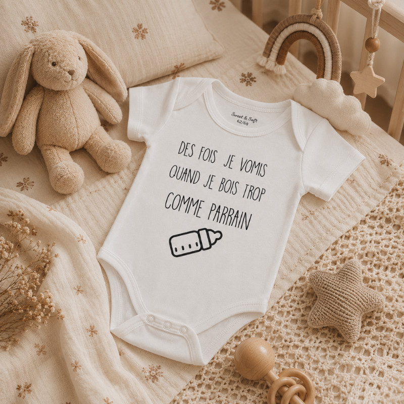 Body bébé humoristique personnalisé –...