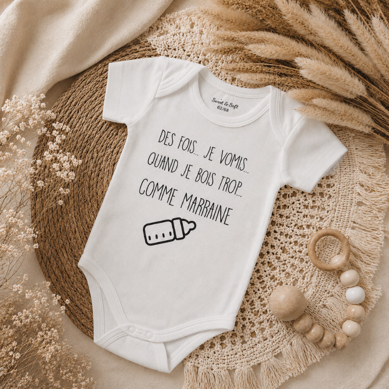 Body bébé humoristique personnalisé –...