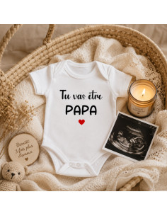 Body bébé "Tu vas être Papa...