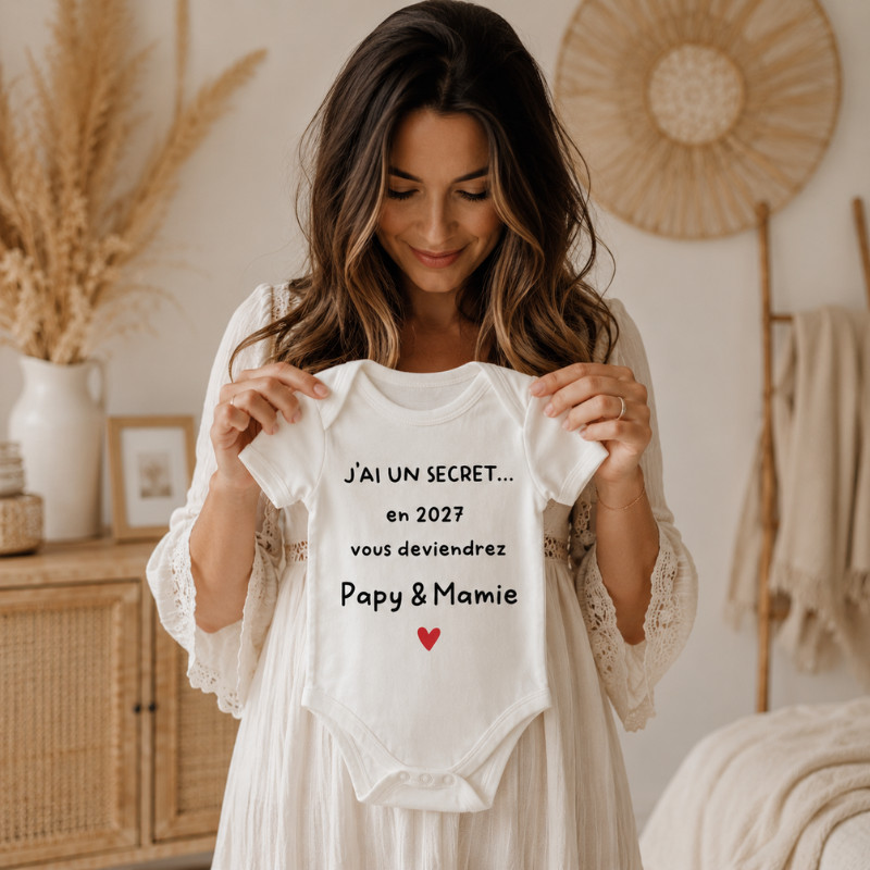 Body bébé personnalisé – J'ai un...