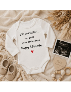 Body bébé personnalisé –...