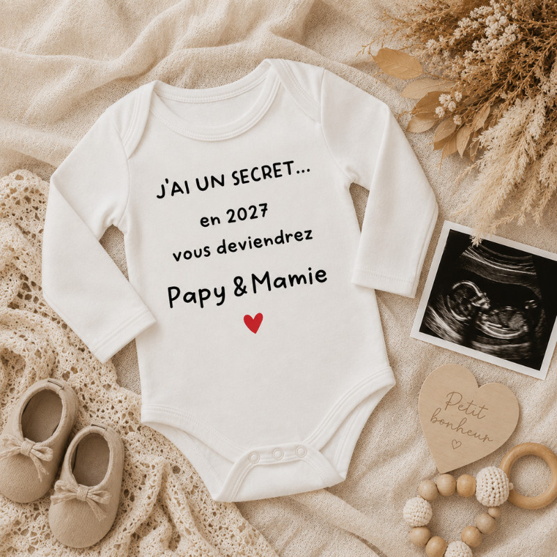 Body bébé personnalisé – J'ai un...