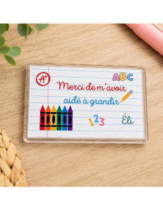 Magnet personnalisé "Merci...