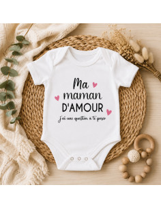 Body bébé "Veux-tu épouser...