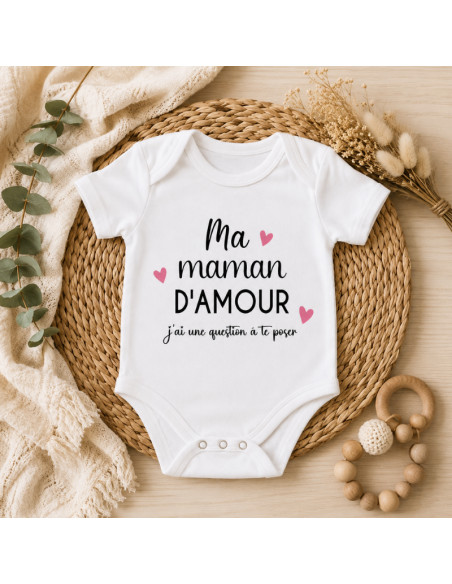 Body bébé "Veux-tu épouser Papa ?" – Demande en mariage originale
