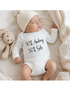 Body bébé personnalisé 50%...