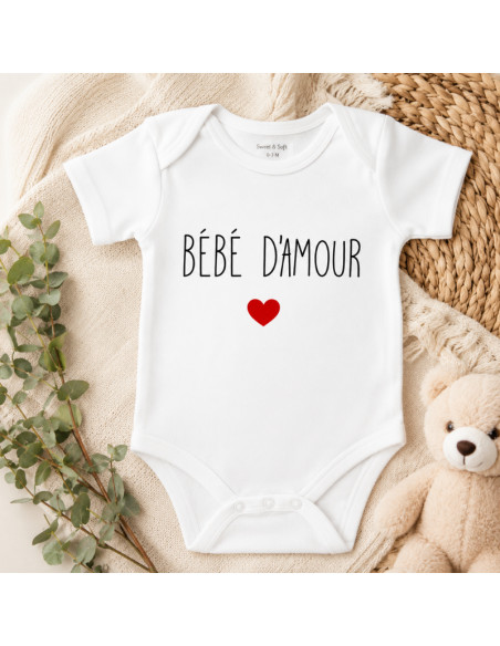 Body bébé « Bébé d'Amour »