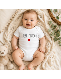 Body bébé « Bébé d'Amour »