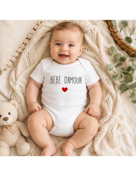 Body bébé « Bébé d'Amour »
