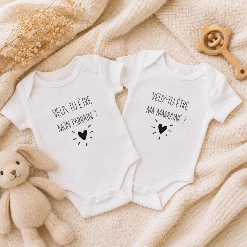 Body bébé personnalisé « Veux-tu être...