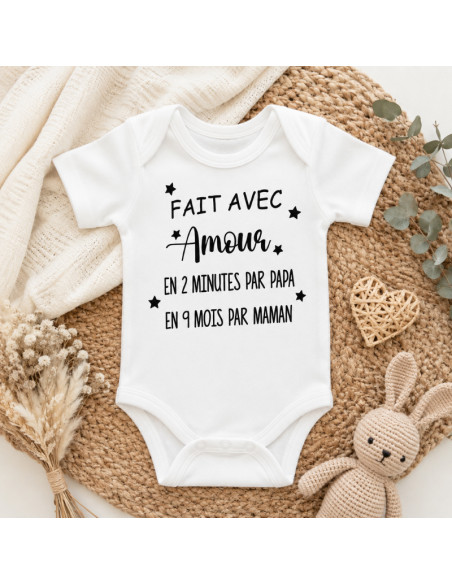 Body Fait avec amour par maman et papa