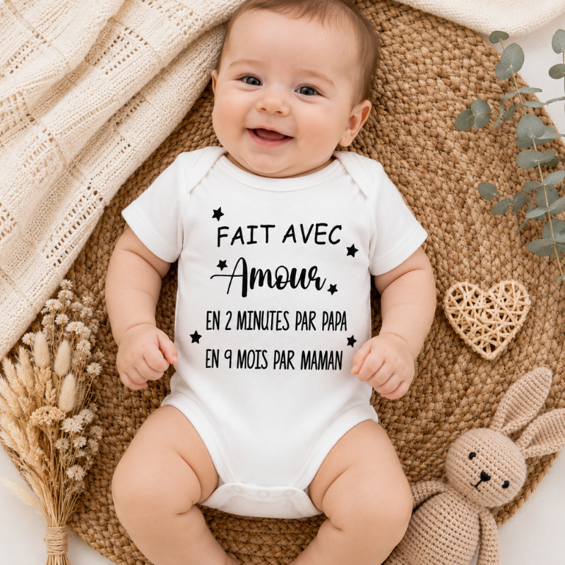 Body Fait avec amour par maman et papa