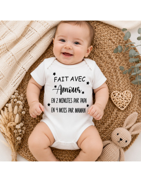 Body Fait avec amour par maman et papa