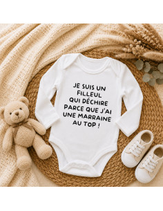 Body bébé personnalisé...