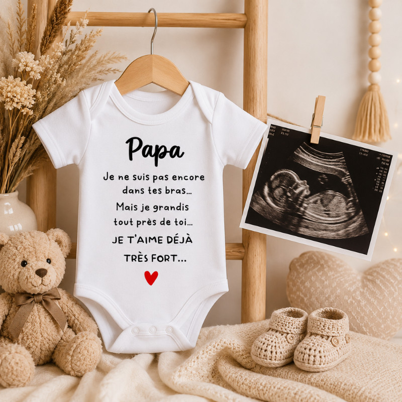 Body bébé annonce grossesse – Papa,...