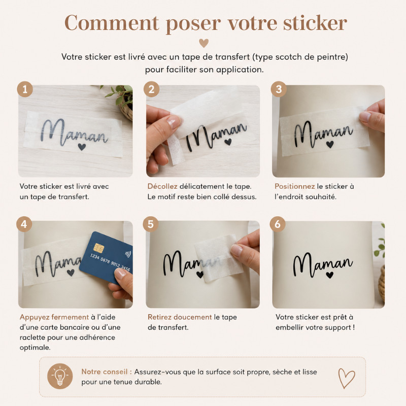 Sticker personnalisé avec prénom