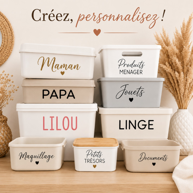 Sticker personnalisé avec prénom