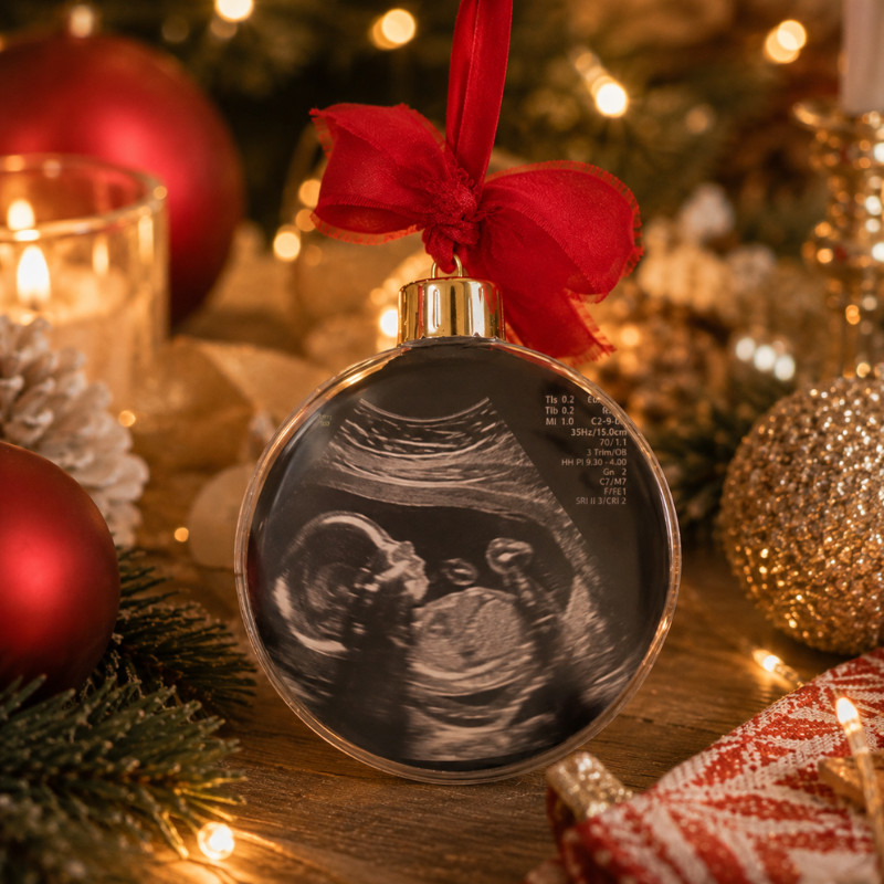 Boule de Noël personnalisée avec...