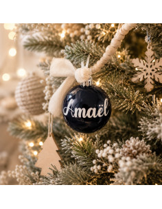 Boule de Noël personnalisée