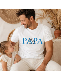 T-shirt Papa Personnalisé...