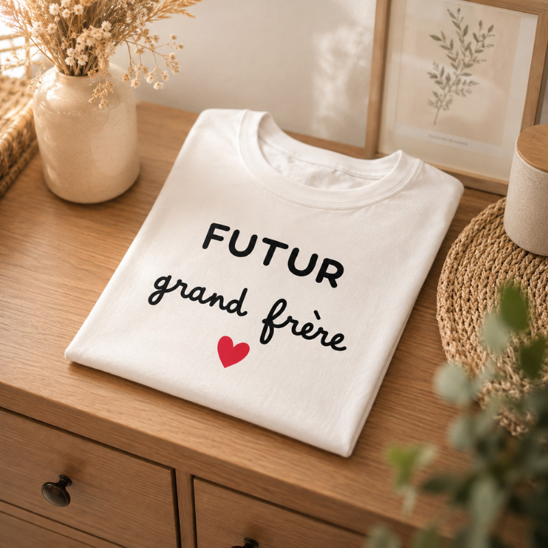 T-shirt enfant personnalisé "Futur...