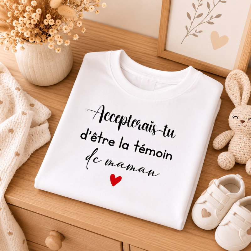 T-shirt enfant « Accepterais-tu...