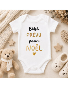 Body bébé « Bébé PRÉVU pour... 2