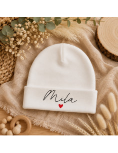 Bonnet bébé personnalisé...