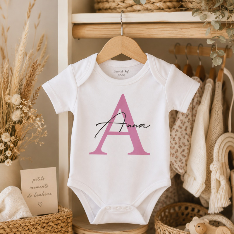 Body bébé personnalisé avec prénom –...