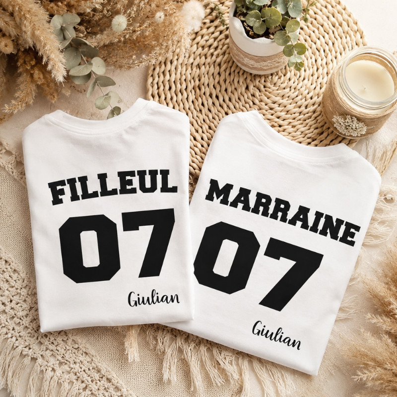 T-shirt enfant Filleul ou Filleule...