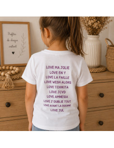 Tee shirt enfant Jul concert