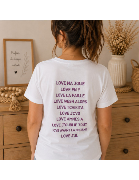 Tee shirt Jul concert Adulte