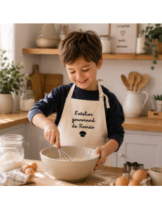 Tablier enfant personnalisé...
